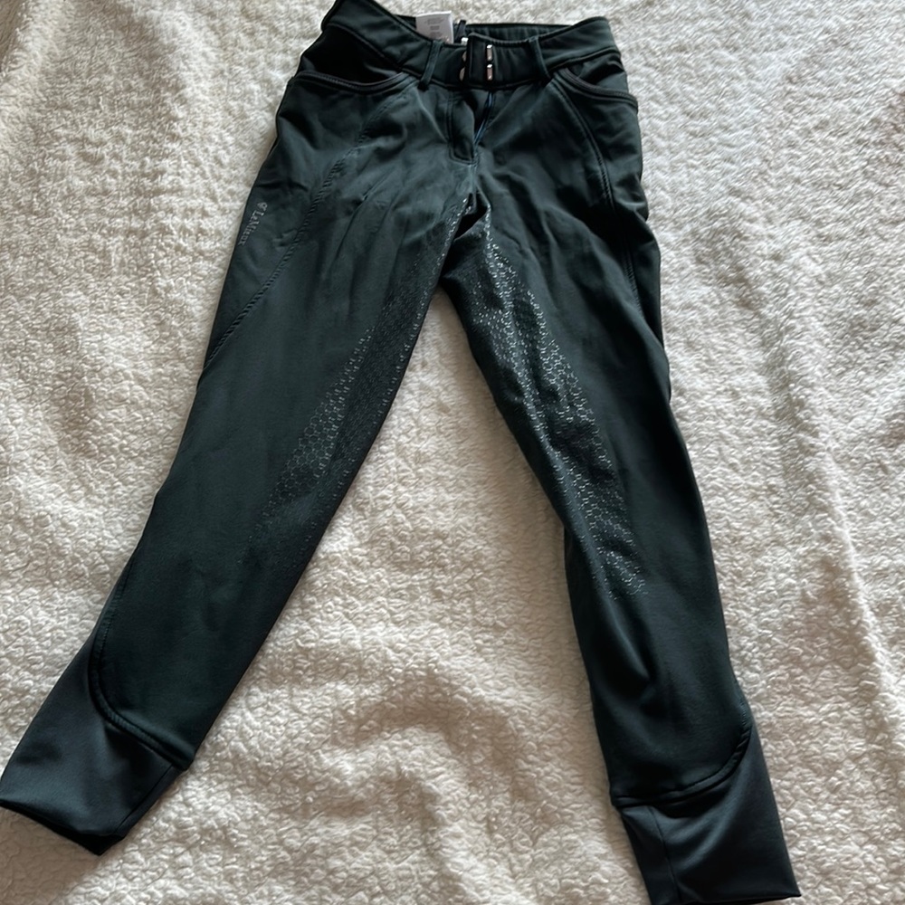 LeMieux Sage Green Full Seat Breaches